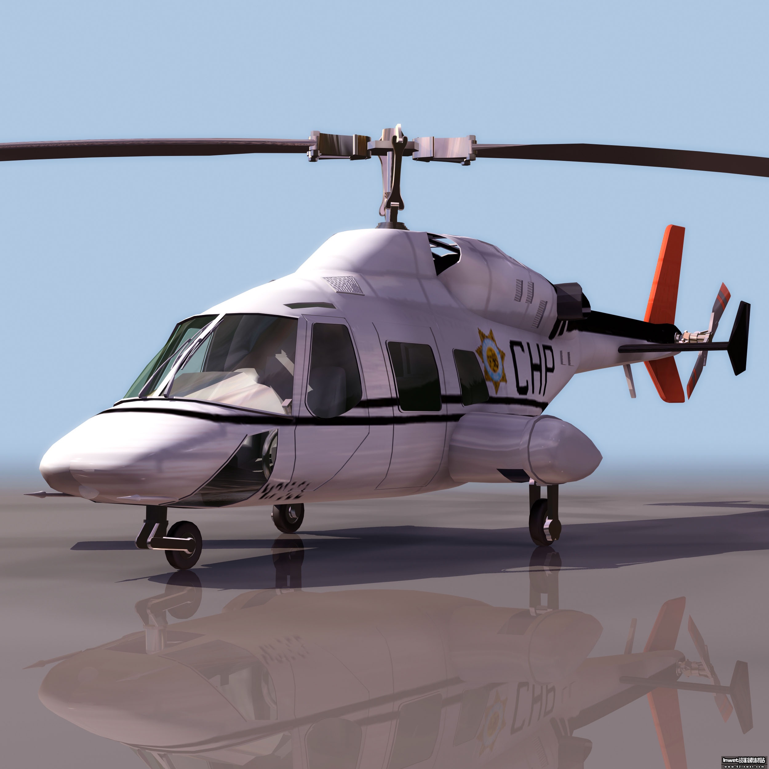 UH60-黑鹰直升机-CG模型网（cgmodel)-让设计更有价值!
