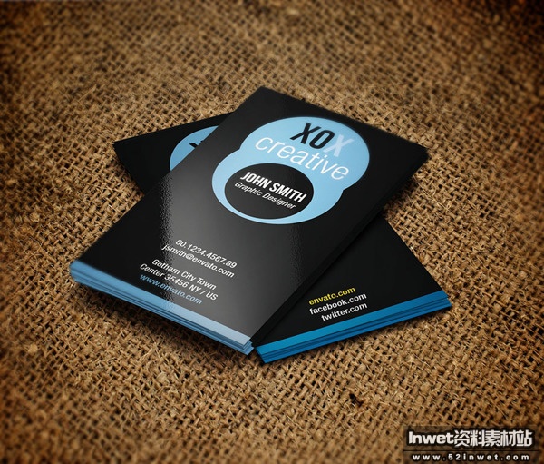 Blue Way by Onur Erol in Showcase of 50 Creative Business Cards