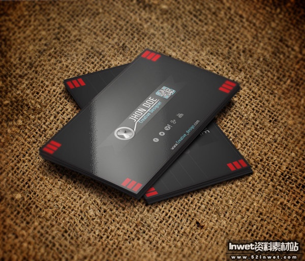 Corporate Business Card 02 by shafiqul islam in Showcase of 50 Creative Business Cards