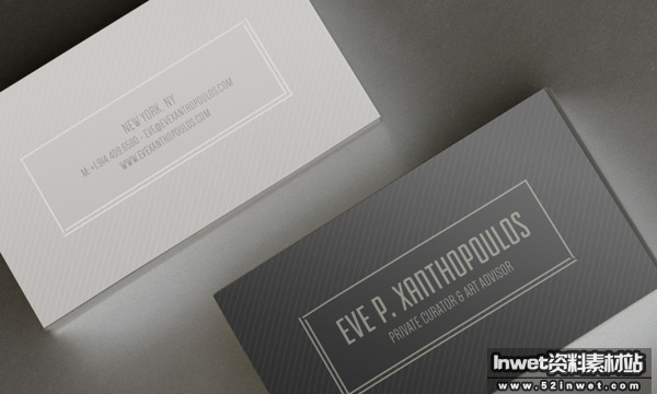 Business Card Proposal - Art Advisor by Aime Gomez Molina in Showcase of 50 Creative Business Cards
