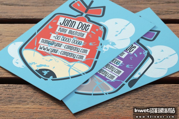 Killer Business Cards by Killer Business Cards in Showcase of 50 Creative Business Cards
