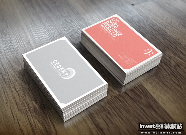 Diseno Tarjetas de Presentacion by Karen Garcia Y. in Showcase of 50 Creative Business Cards