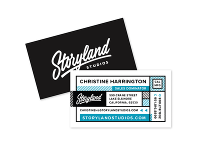 Storyland Collateral by ryan weaver in Showcase of 50 Creative Business Cards
