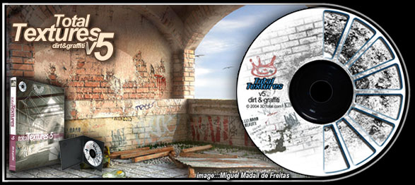 《超高质量3D贴图库》(3D TOTAL TEXTURES) 1-13CD[ISO]