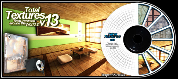 《超高质量3D贴图库》(3D TOTAL TEXTURES) 1-13CD[ISO]