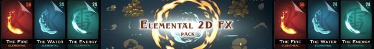 【视频素材】100组二维特效动画AE模板与视频素材合辑 Videohive Elemental 2D FX pack Motion Graphics 9673890