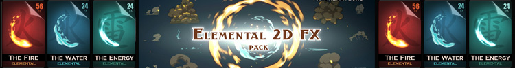 【视频素材】100组二维特效动画AE模板与视频素材合辑 Videohive Elemental 2D FX pack Motion Graphics 9673890